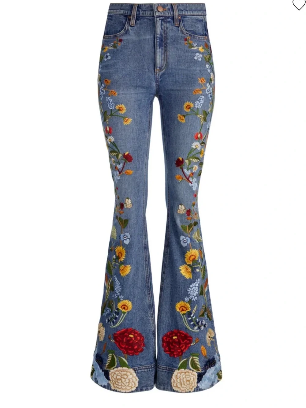 Alice + Olivia
BEAUTIFUL EMBROIDERED JEAN - Picture 6 of 16